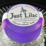 JUST LILAC Soap | Women's Shaving Soap | Glycerin Body Bar - Humphrey's Handmade