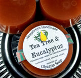TEA TREE & EUCALYPTUS Soap | Acne Bar | Beard, Face and Body Soap | Essential Oil - Humphrey's Handmade