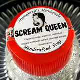 SCREAM QUEEN Soap | Red Women's Rose Soap Bar - Humphrey's Handmade