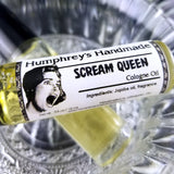 SCREAM QUEEN Cologne | Roll On Jojoba Oil | Fresh Rose Perfume - Humphrey's Handmade