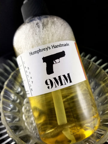 9mm Coffee & Leather Beard Wash & Body Wash | 8 oz | Exclusive - Humphrey's Handmade