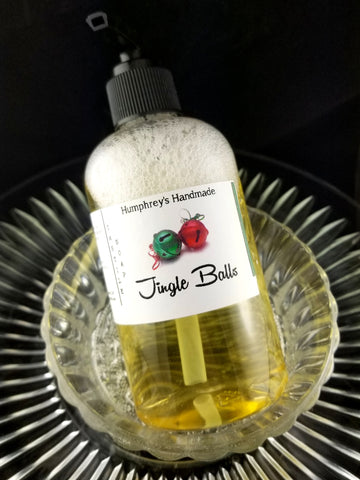 JINGLE BALLS Beard Wash & Body Wash | 8 oz | Cinnamon and Coconut Soap - Humphrey's Handmade