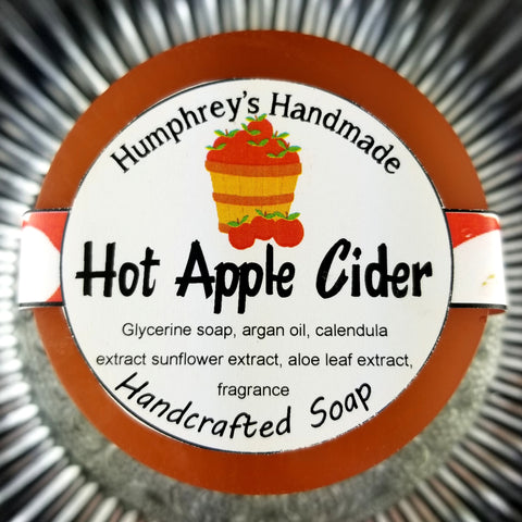 HOT APPLE CIDER Soap | Unisex | Shave & Shampoo Bar | Beard Wash | Shave Puck - Humphrey's Handmade