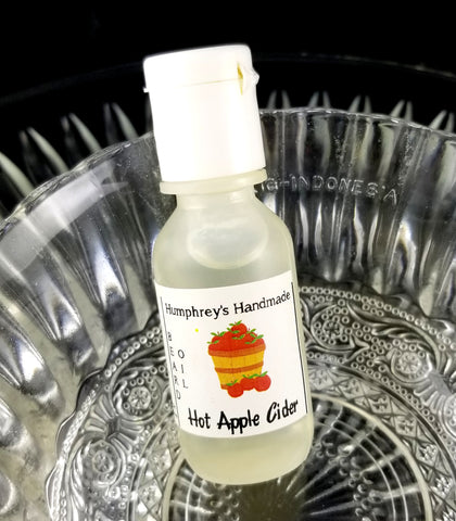 HOT APPLE CIDER Beard Oil | Autumn Halloween Scent | .5 oz Serum - Humphrey's Handmade
