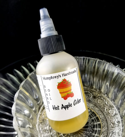 HOT APPLE CIDER Beard Oil | Autumn Scent | Halloween | 2 oz - Humphrey's Handmade