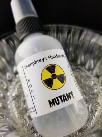 MUTANT Body Spray | Lemon Lime | 2 oz | Citrus Cologne - Humphrey's Handmade