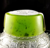 CRAZY CAT LADY Soap | Green Catnip Exfoliating Soap | Coconut Oil | Lavender & Lemon Essential Oil - Humphrey's Handmade