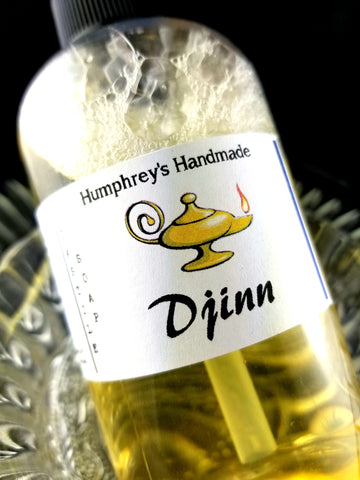 DJINN Oud and Incense Beard Wash & Body Wash | 8 oz | Agarwood - Humphrey's Handmade