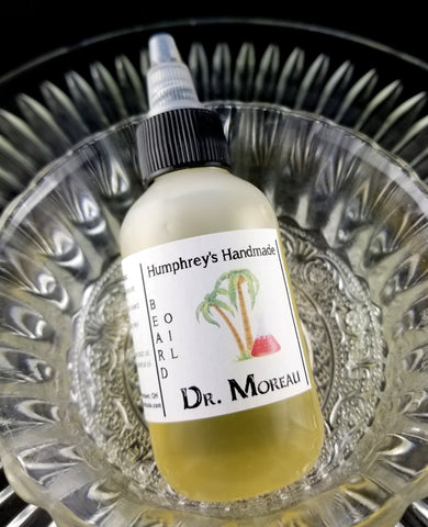 DR MOREAU Beard Oil | Coconut Lime Scent | 2 oz - Humphrey's Handmade