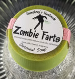 ZOMBIE FARTS Oatmeal Soap | Vanilla Scented Horror Soap - Humphrey's Handmade