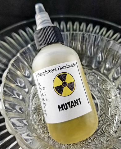 MUTANT Beard Oil | Lemon Lime Scent | 2 oz | Essential Oils - Humphrey's Handmade