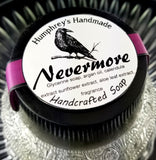 NEVERMORE Oud & Pumpkin Glycerin Soap | Shave & Body Bar | Beard Wash | Shave Puck | Woodsy | Nutmeg | Cloves - Humphrey's Handmade