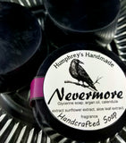 NEVERMORE Oud & Pumpkin Glycerin Soap | Shave & Body Bar | Beard Wash | Shave Puck | Woodsy | Nutmeg | Cloves - Humphrey's Handmade