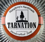 TARNATION Men's Glycerin Soap | Shave Soap | Tobacco Leather Scent - Humphrey's Handmade