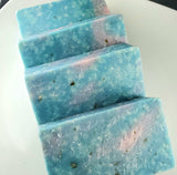 TROLL Cold Process Soap | Cool Water and Aloe Scent | Exfoliating Salt and Oatmeal