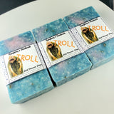 TROLL Cold Process Soap | Cool Water and Aloe Scent | Exfoliating Salt and Oatmeal