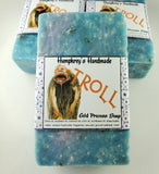 TROLL Cold Process Soap | Cool Water and Aloe Scent | Exfoliating Salt and Oatmeal