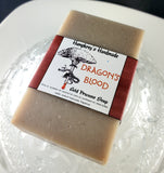 DRAGONS BLOOD Process Soap | Amber | Vanilla | Patchouli | Orange | Unisex