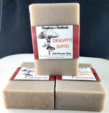 DRAGONS BLOOD Process Soap | Amber | Vanilla | Patchouli | Orange | Unisex