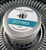 ZOMBEE Candle | Honey Honeycomb Scent | Hand Poured Beeswax | 8 oz | USA Made