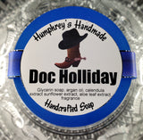 DOC HOLLIDAY Glycerin Soap | Shave & Shampoo Wash | Huckleberry Scent |