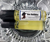 DOC HOLLIDAY Cologne | Roll On Jojoba Oil | Huckleberry Scent