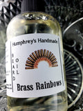 BRASS RAINBOWS Beard Oil | Eros Scent | Gun Gift | 4 oz | Oakmoss Cedar Vetiver Vanilla