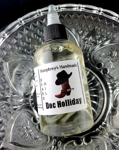 DOC HOLLIDAY Beard Oil | 4 oz | Huckleberry Scent