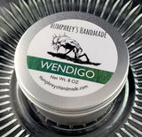 WENDIGO Candle | Balsam Cedar Scent | Hand Poured Soy Wax | 8 oz | USA Made