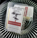 DRAGON'S BLOOD Scented Wax Melts | Soy Wax Tarts | Hand Poured Soy Wax | USA Made | Orange Smokey Amber Vanilla