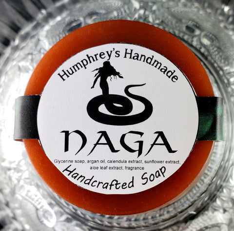 NAGA Glycerin Soap | Nag Champa Scent | Incense Type | Unisex | Beard Wash | Shave Soap