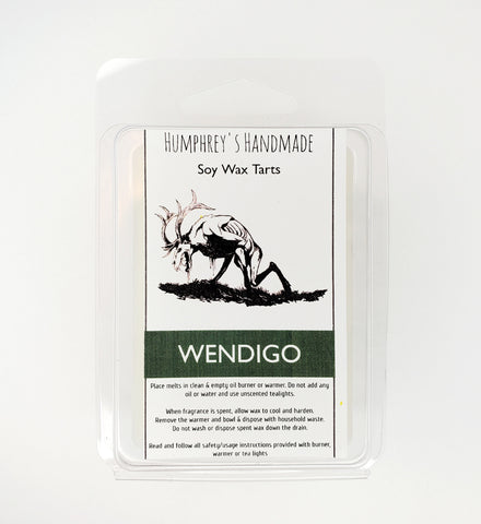 WENDIGO Scented Wax Melts | Balsam Pine Cedar | Soy Wax Tarts | Hand Poured Soy Wax | USA Made
