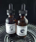 2oz Jojoba Cologne or Beard Oil | Large Roll On Refill | Amber Dropper Bottle