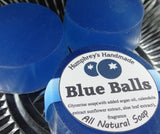 BLUE BALLS Blueberry Soap | Women's Shave Soap | Body Bar | Argan Oil - Humphrey's Handmade