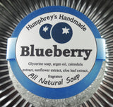 BLUEBERRY Soap | Women's Shave Soap | Body Bar | Argan Oil - Humphrey's Handmade