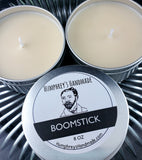 BOOMSTICK Candle | Candle for Men | Hand Poured Soy Wax | 8 oz | USA Made