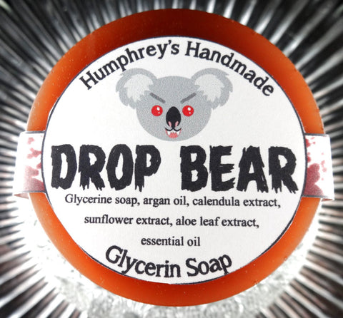 DROP BEAR Soap | Eucalyptus Tea Tree | Shave Puck | Beard Wash - Humphrey's Handmade