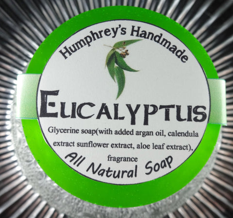 EUCALYPTUS Soap | Eucalyptus Essential Oil | Unisex | Glycerin - Humphrey's Handmade