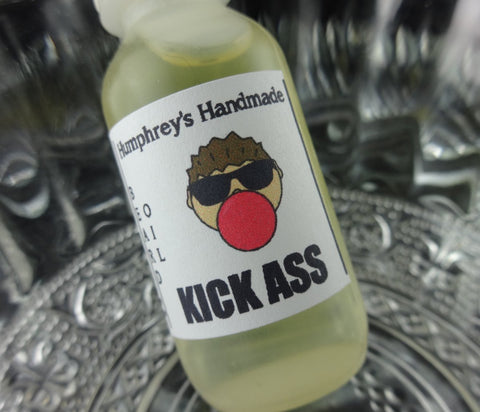 KICK ASS Beard Oil | Sample .5 oz | Blueberry - Humphrey's Handmade