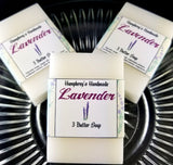 LAVENDER Three Butter Soap | Essential Oil | Colorant and Fragrance Free - Humphrey's Handmade