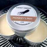 MONKEYS PAW Candle | Banana Coconut Scent | Hand Poured Soy Wax | 8 oz | USA Made