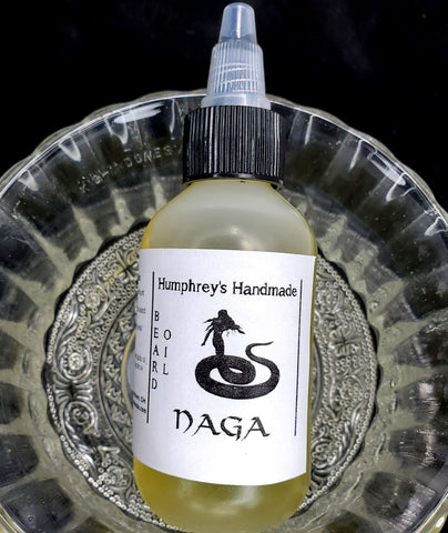NAGA Beard Oil | Nag Champa Scent | Incense Patchouli Sandalwood | 2 oz