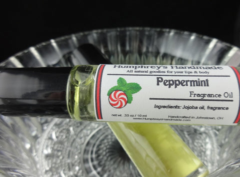 PEPPERMINT Cologne Oil | Unisex | Essential Oil | Christmas - Humphrey's Handmade
