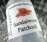 SANDALWOOD PATCHOULI Body Spray | 2 oz | Linen Spray | Room Spray - Humphrey's Handmade
