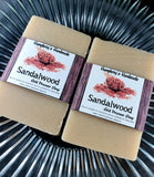 SANDALWOOD Cold Process Soap | Mens | Womens | Unisex | USA Made