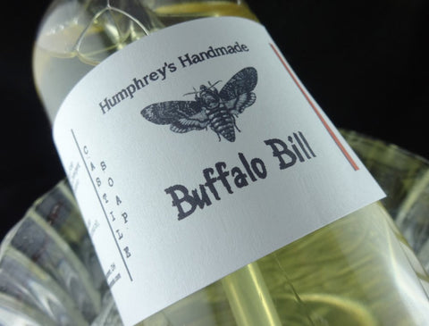 BUFFALO BILL Castile Soap | Leather Scent | Beard Wash | Body Wash | 8 oz - Humphrey's Handmade