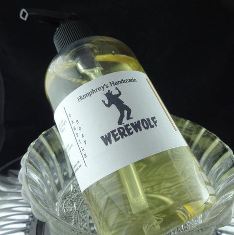 WEREWOLF Beard Wash & Body Wash | 8 oz | Twilight Woods Type Scent Castile Soap - Humphrey's Handmade