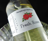 FRESH ROSES Body Wash | 8 oz | Women's Rose Scented Castile Soap | Shampoo - Humphrey's Handmade