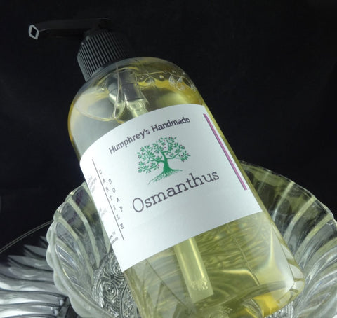 OSMANTHUS Body Wash | 8 oz | Peach Tea | Sweet Olive | Liquid Castile Soap | Japanese - Humphrey's Handmade