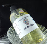 SUGAR SKULL Body Wash | 8 oz | Unisex | Brown Sugar Scented Castile Soap | Day of the Dead - Humphrey's Handmade